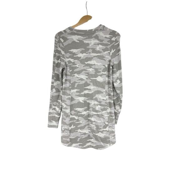 Athleta Balance Printed Dress XS X-SMALL Heather Grey Camo Lux Zip Pocket - Picture 4 of 7